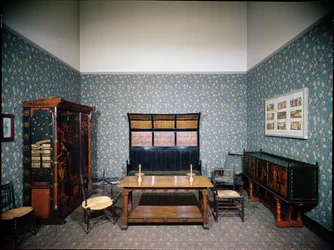 Intérieur de William Morris, vers 1860
