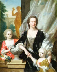 Sybilla Volkera Sighterman avec ses filles