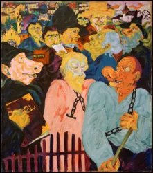 Le condamné (Autoportrait)