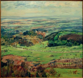 Vue sur la plaine de la Main