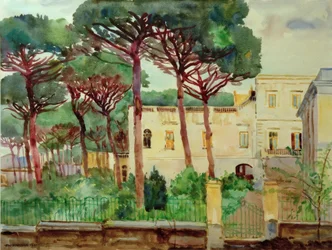 Maison sous les pins