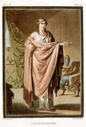 Clytemnestre, costume pour 