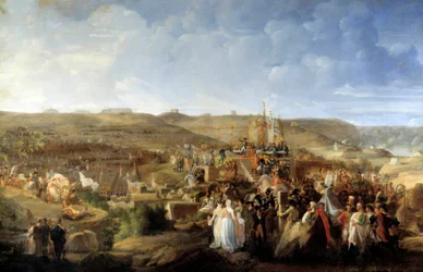 Napoléon Ier (1769-1821) distribuant les croix de la Légion d