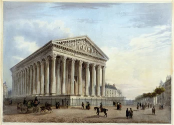 Église de la Madeleine - dans « Promenade dans Paris et ses environs » par Jacottet et Benoist, Paris