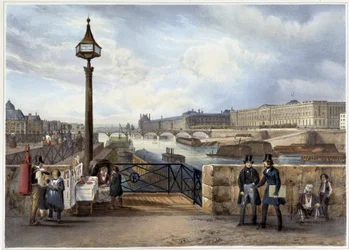 Le Louvre vu du Pont Neuf