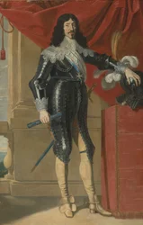 Portrait de Louis XIII de France 1601-1643, première moitié du 17ème siècle