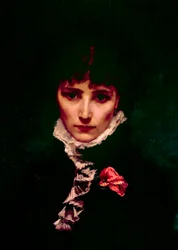 Portrait de Sarah Bernhardt (détail)