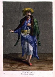 Janissaire, en turban ordinaire
