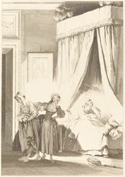 La gageure des trois commères: La servante