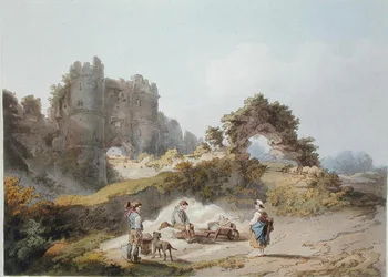 Porte du château de Carisbrook, de 