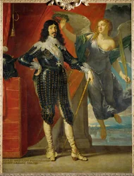 Louis XIII couronne par la Victoire …