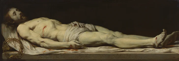 Le Christ mort sur son suaire
