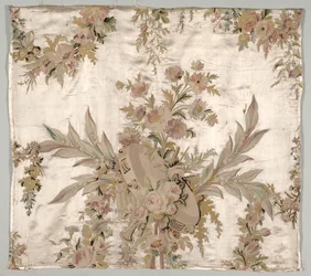 Fragment de couvre-lit