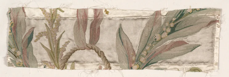 Fragment de couverture, vers 1760-1770