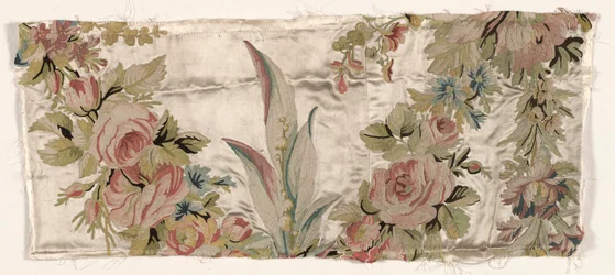 Fragment de couverture, vers 1760-1770