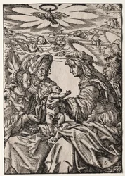 La Sainte Famille avec Sainte Anne et Joachim