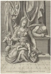 Sainte Famille avec Jean-Baptiste