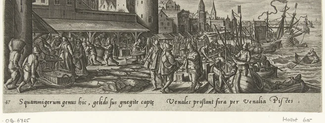 Marché aux poissons (Chasse et pêche)