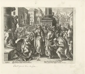 Paul guérit un infirme à Lystre (Actes des Apôtres, Acta Apostolorum)