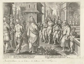 Paul prêche la doctrine du Christ à Rome (Actes des Apôtres)