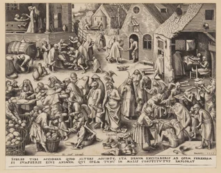 La charité, tirée des Sept vertus