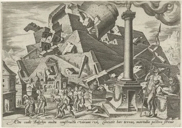La destruction de la tour de Babel