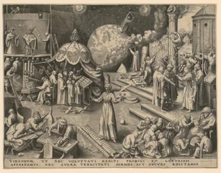 Tempérance (Temperantia), planche 7 de la série « Les sept vertus »