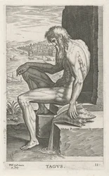 Dieu de la rivière Tagus