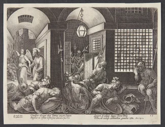 Saint Pierre libéré de prison par l