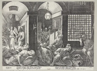 Saint Pierre libéré de prison par l