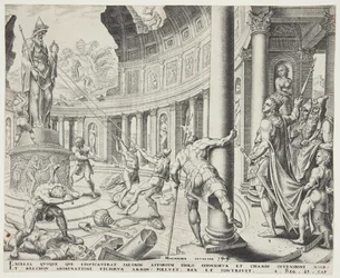 La destruction du temple d