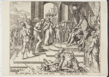 Le roi rendant justice