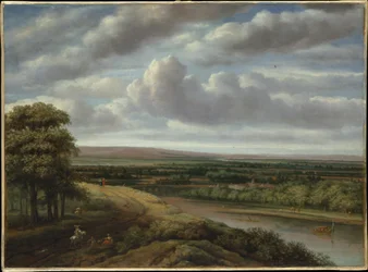 Vaste paysage boisé