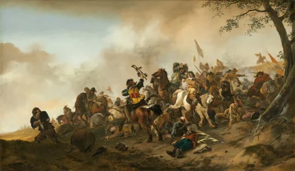 Scène de bataille, c. 1645-1646