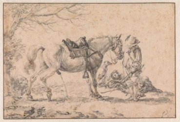 Le cheval qui urine