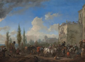 Le départ pour la chasse