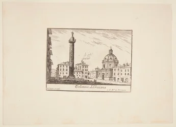Danois : colonne Trajan. 1. Église de S. Maria de Fornari