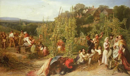La vie dans le jardin de houblon, 1859