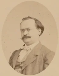 Portrait du compositeur Charles Lecocq 1832-1918, 1866
