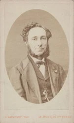 Portrait du violoniste et compositeur Camillo Sivori 1815-1894