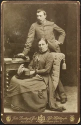 Portrait de Mette et Paul Gauguin, 1885