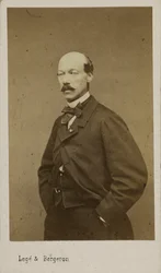 Portrait du compositeur Alexandre Batta 1816-1902, vers 1880