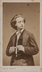 Portrait du violoniste et compositeur Henri Ketten 1848-1883
