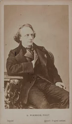 Portrait du pianiste et compositeur Henry Litolff 1818-1891