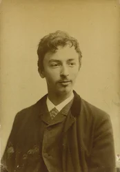 Portrait de Vilhelm Hammershøi, 1864-1916, 1891