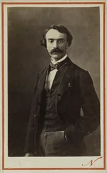 Portrait de Jean-Léon Gérôme 1824-1904, vers 1870