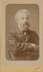 Portrait de Jules Verne 1828-1905, vers 1870