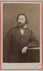 Portrait du pianiste et compositeur Émile Prudent