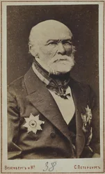 Portrait de Nikolay Ivanovich Pirogov 1810-1881