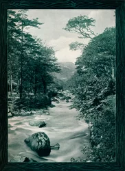 Rivière Lyn, Lynmouth, vers 1908